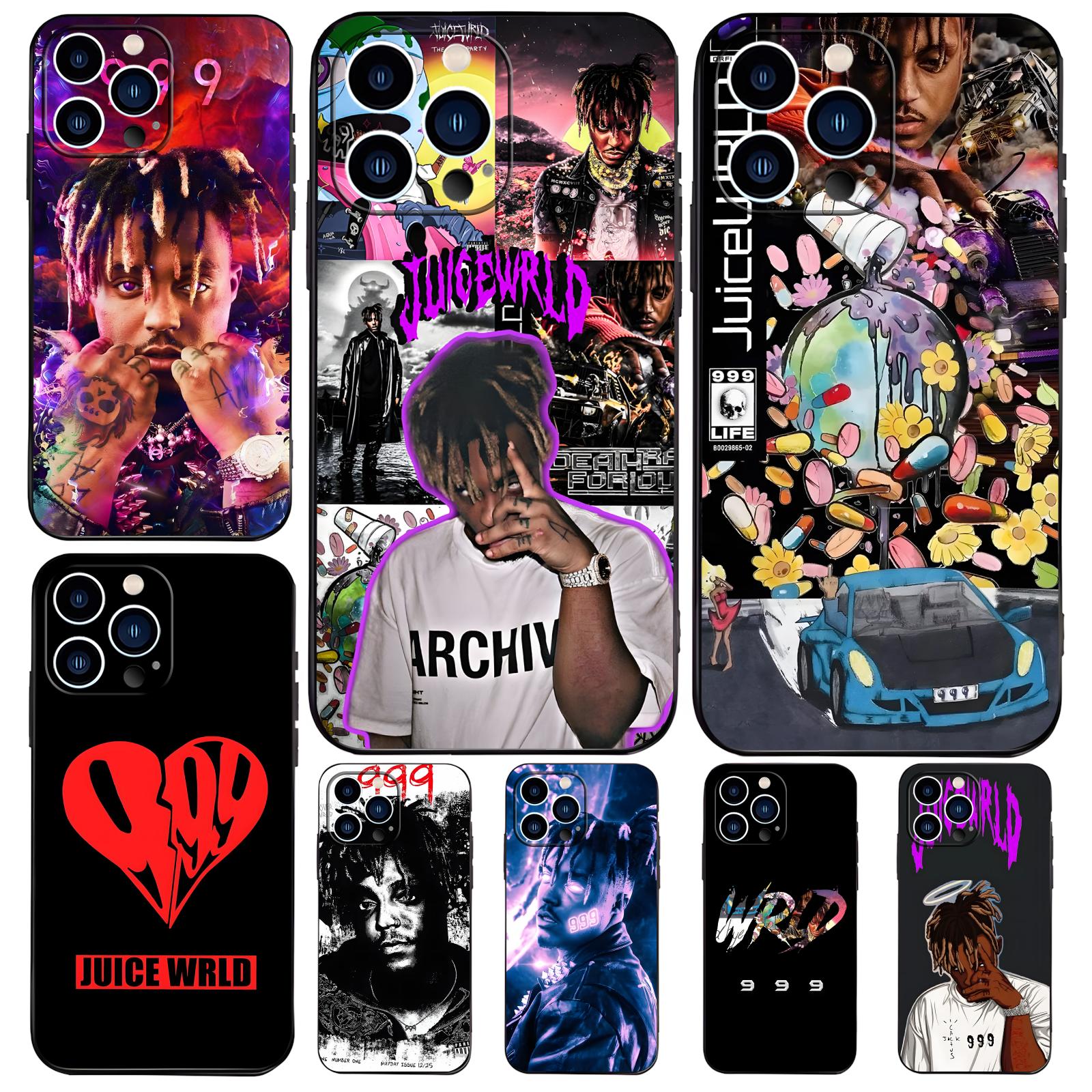 Juicer - Coque de téléphone souple noire anti-chute