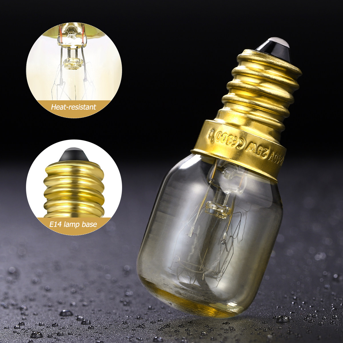 Microwave Oven - 4 ampoules E14 pour four et