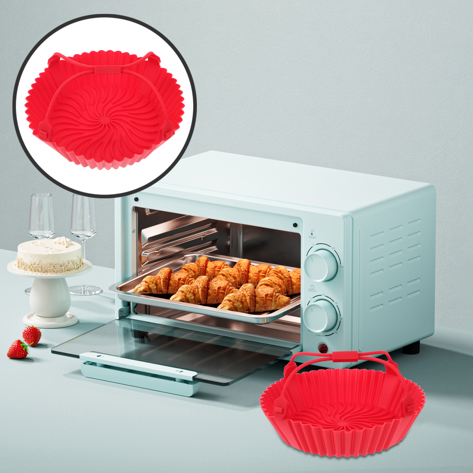 Air Fryer - Moule en silicone pour friteuse à
