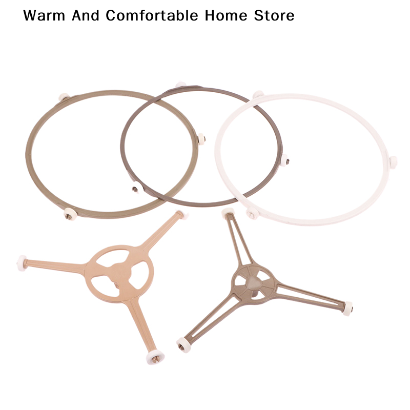 Microwave Oven - 【A】1PC Support rotatif circulaire à roulettes
