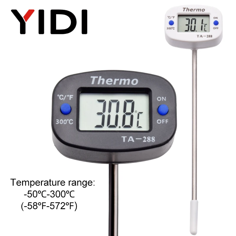 Kitchen Appliances Video - TA288 LCD thermomètre alimentaire numérique BBQ