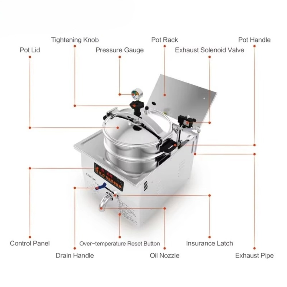Friteuse industrielle à vide c - Air Fryer avis et prix