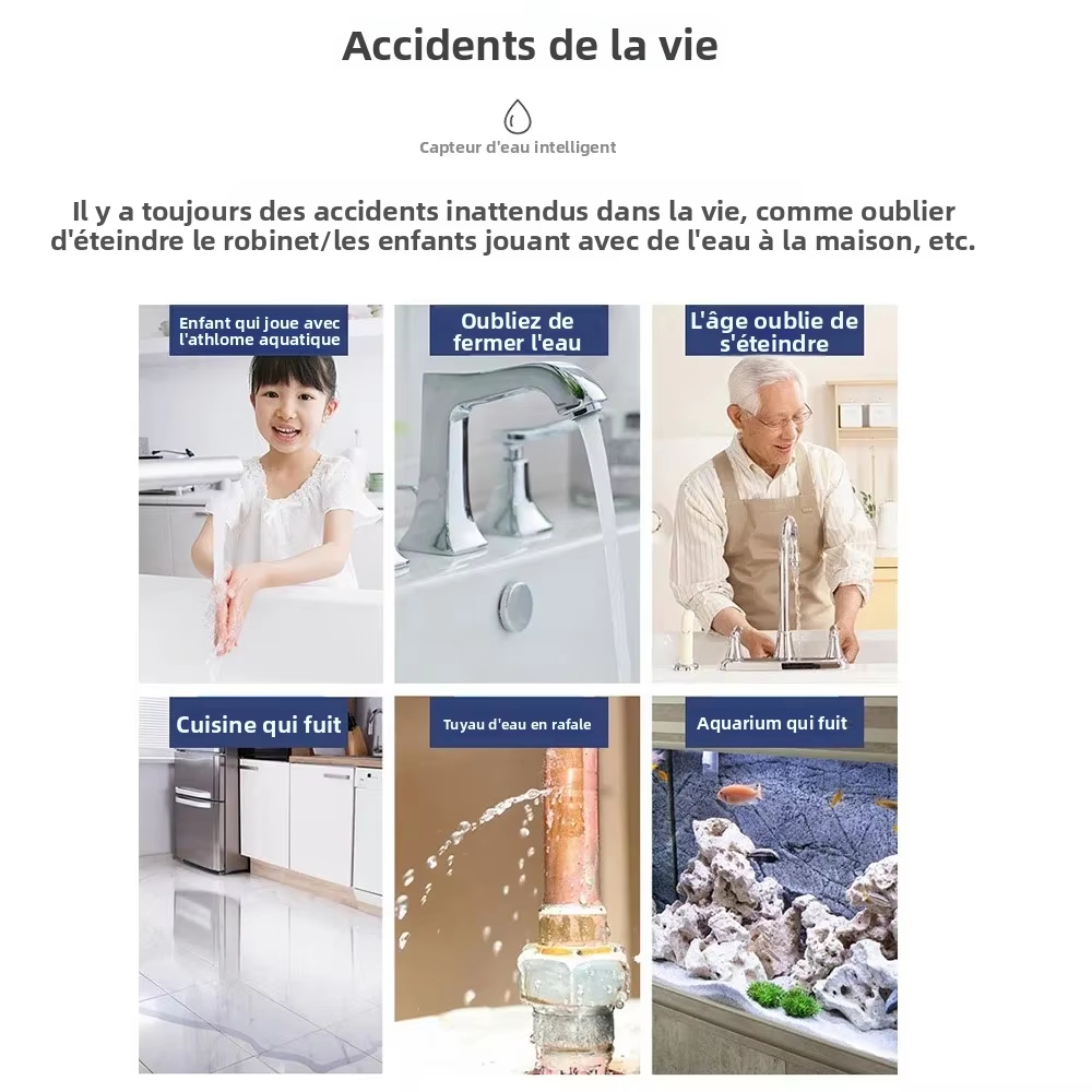Détecteur de fuite d'eau Zigbe - Kitchen Appliances Video avis et prix