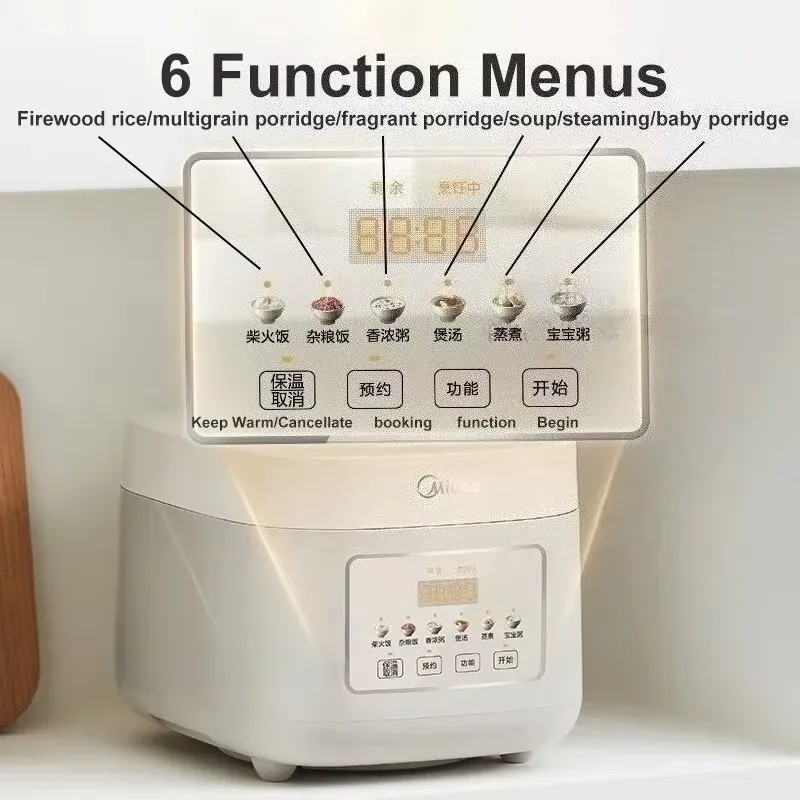 Autocuiseur Électrique Midea 3 - Rice Cooker avis et prix