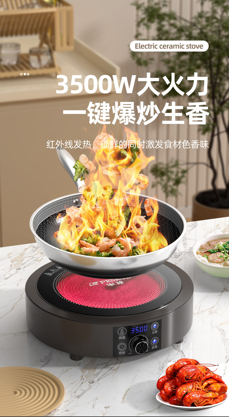 Plaque de cuisson en céramique - Induction Cooktop Portable avis et prix