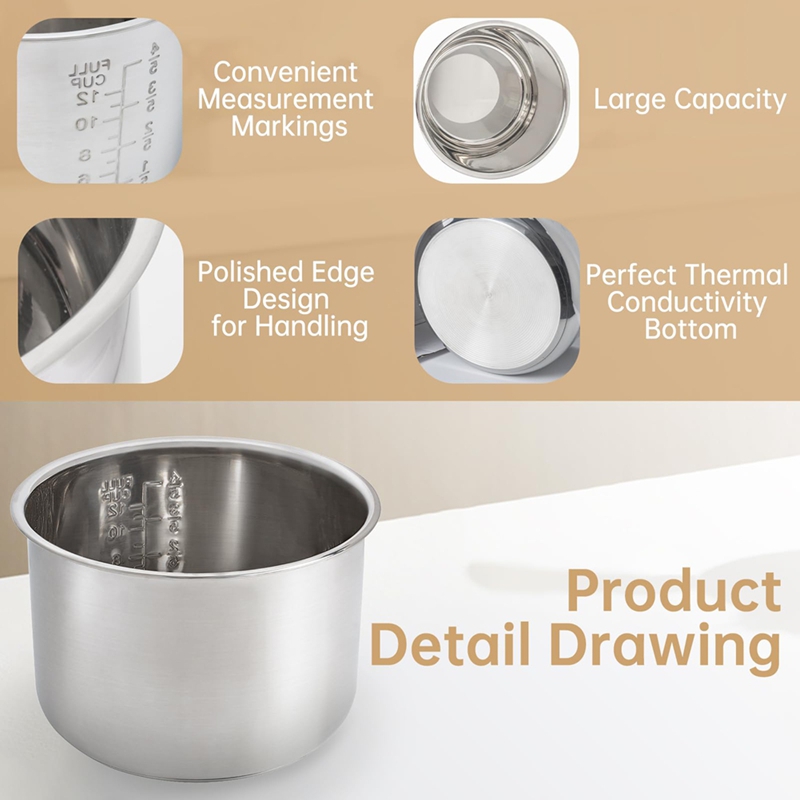 Pot intérieur de remplacement  - Rice Cooker avis et prix