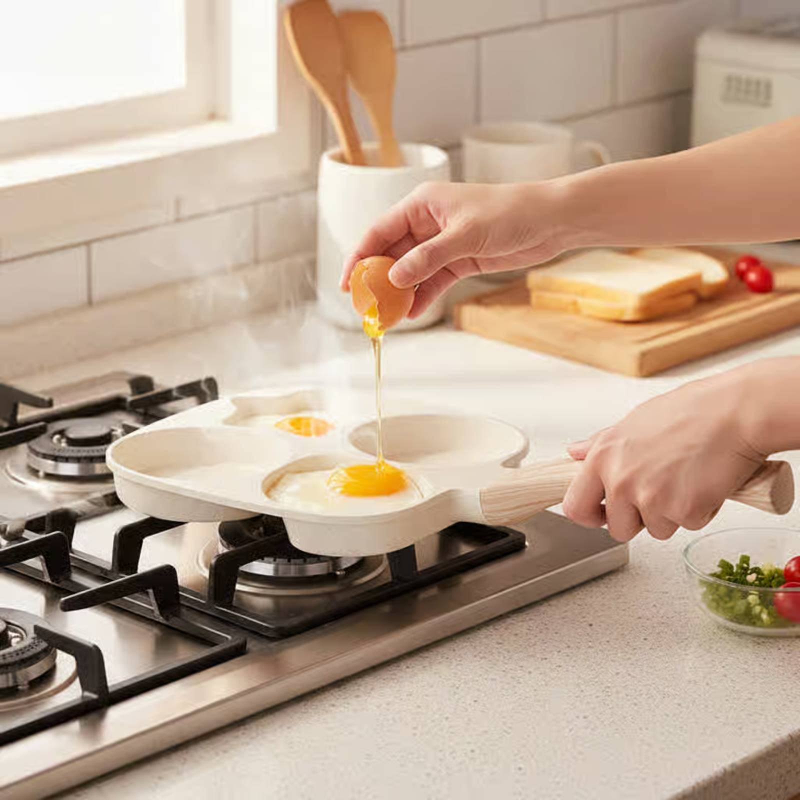 Poêle à petit-déjeuner antiadh - Induction Cooker avis et prix