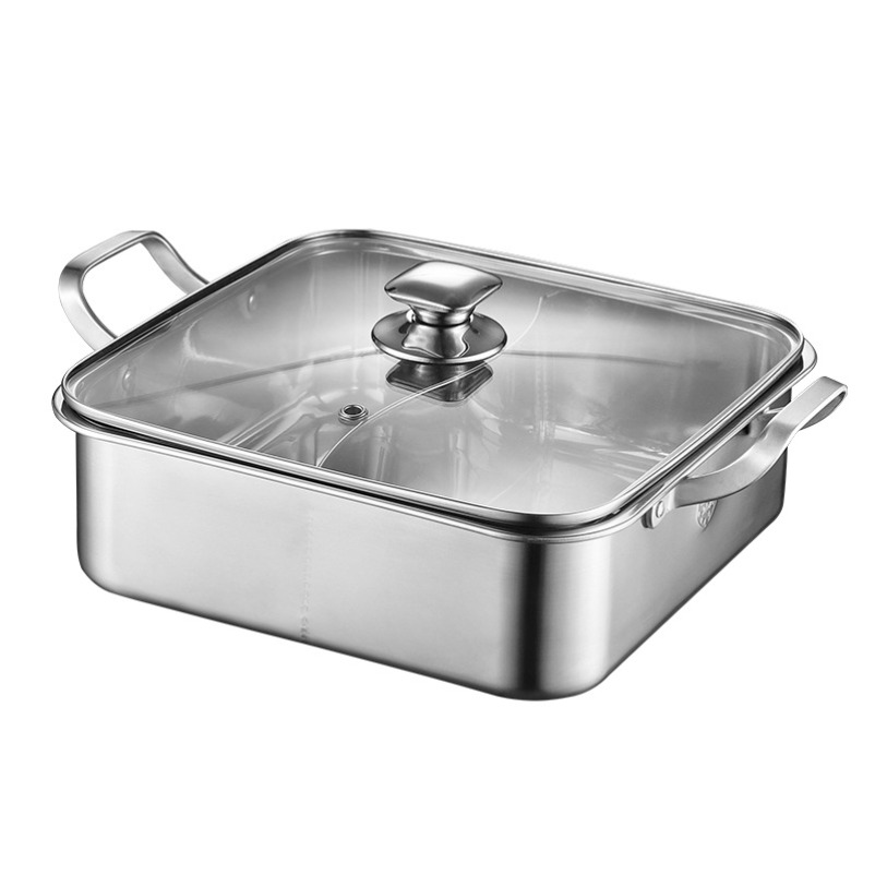 Marmite à fondue en acier inox - Induction Cooker avis et prix