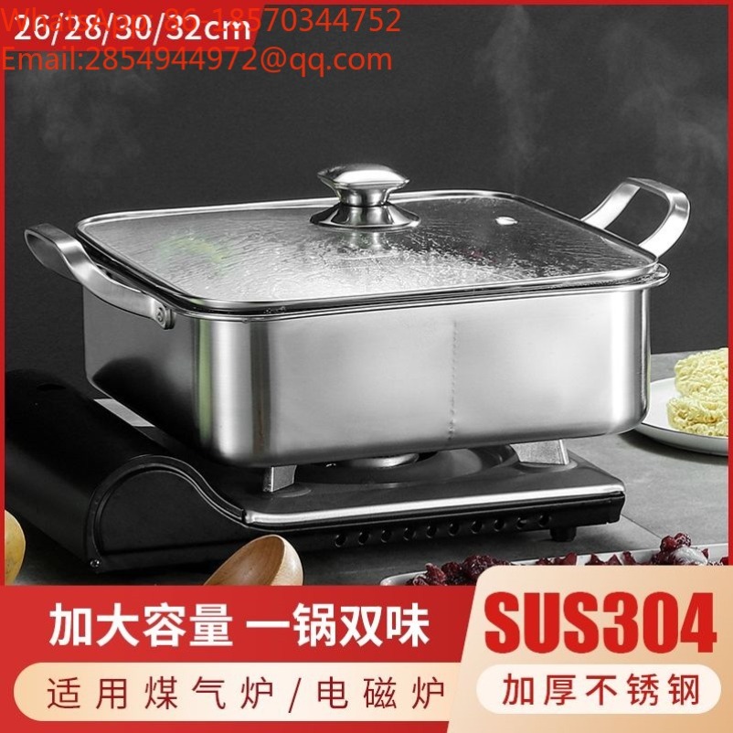 Marmite à fondue en acier inox - Induction Cooker avis et prix