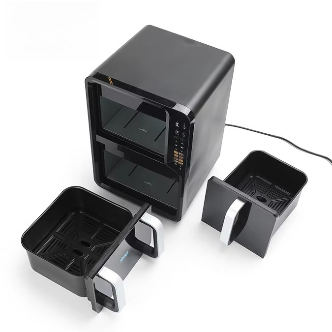 Friteuse à air à double compar - Air Fryer avis et prix