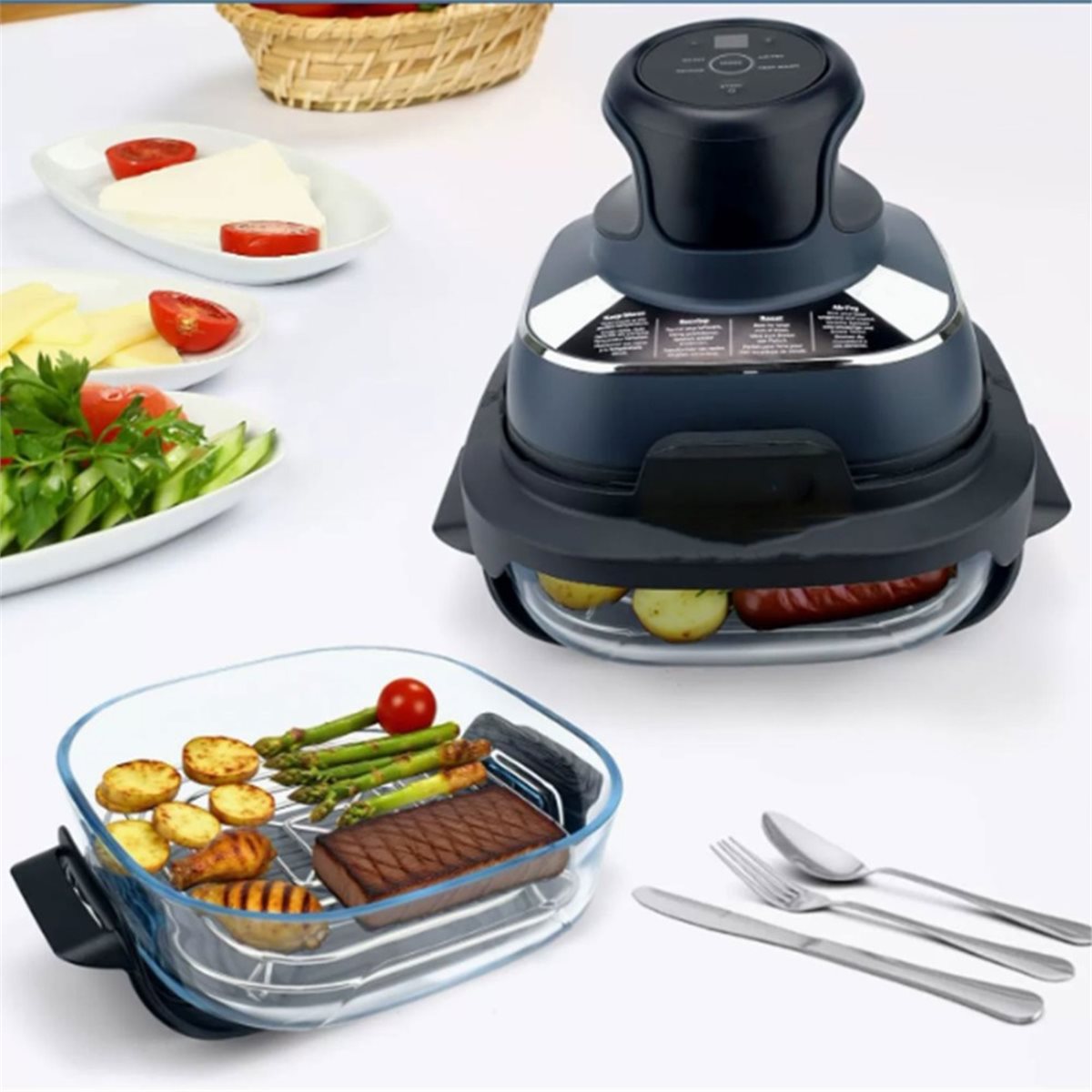 mise à jour. 3 supports en aci - Air Fryer avis et prix