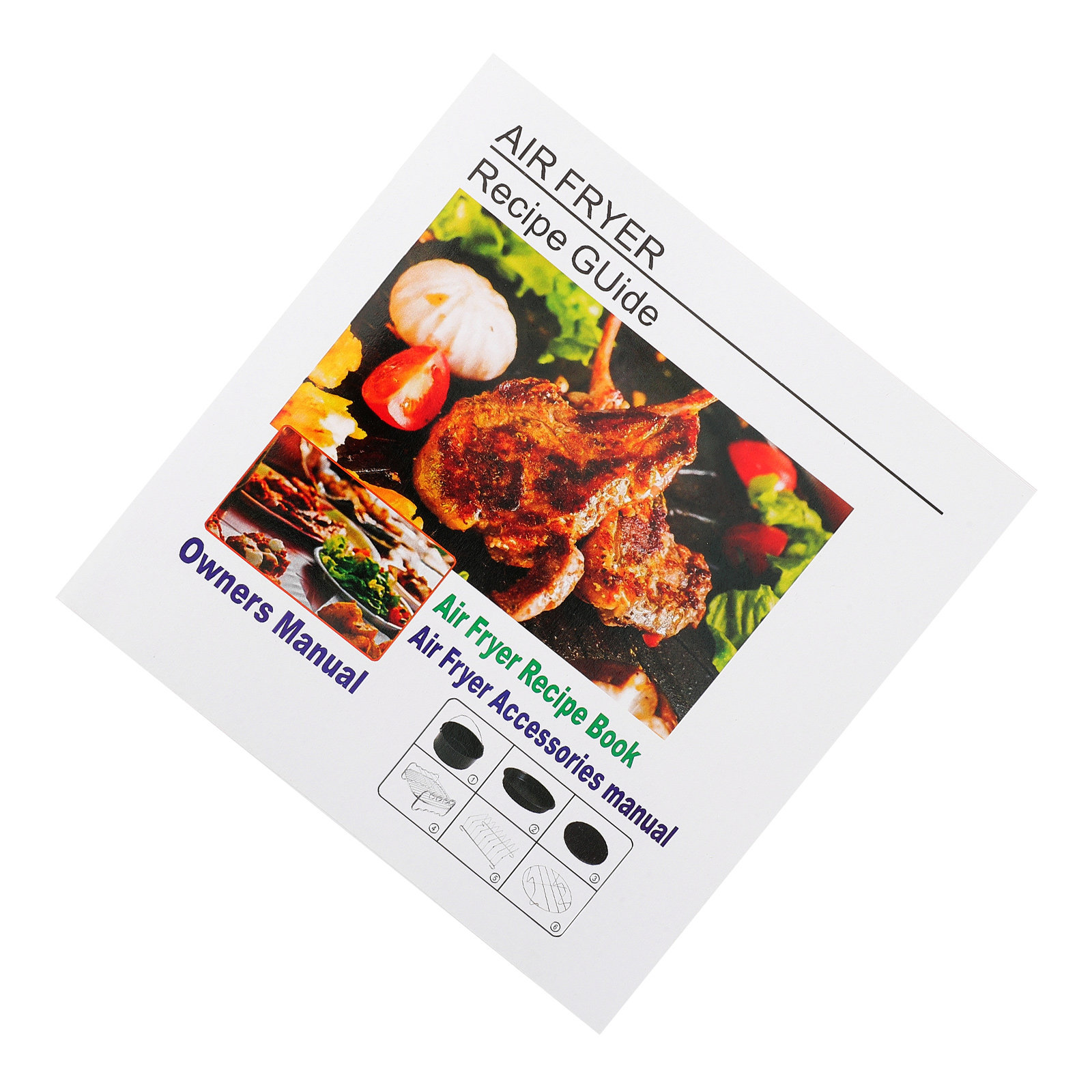 Livre de recettes pour friteus - Air Fryer avis et prix