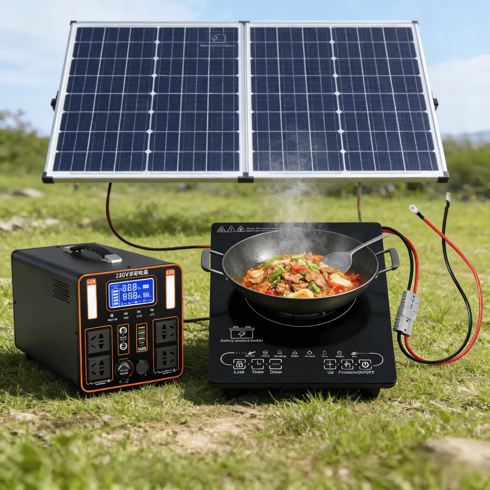 Cuisinière à induction solaire - Induction Cooktop Portable avis et prix