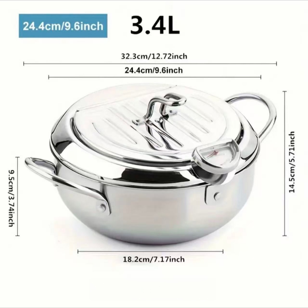 Poêle à frire en acier inoxyda - Induction Cooker avis et prix