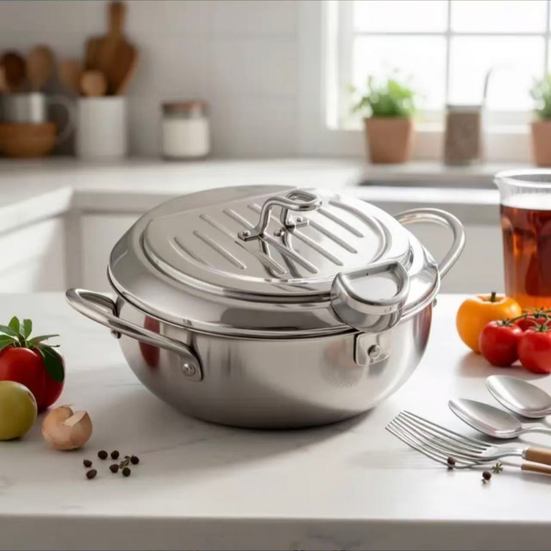 Poêle à frire en acier inoxyda - Induction Cooker avis et prix